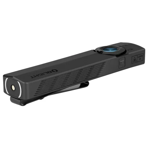 OLight ArkPro Class 1 (Matte Black) CW LED Kézilámpa Stroboszkóp üzemmóddal, UV fénnyel Akkuról üzemeltetett 520 lm 115 g