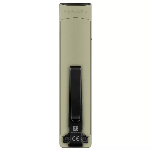 OLight ArkPro Ultra Class 1 (Olive Green) CW LED Kézilámpa UV fénnyel, Zöld lézer, Stroboszkóp üzemmóddal Akkuról üzemeltetett 520 lm 115 g