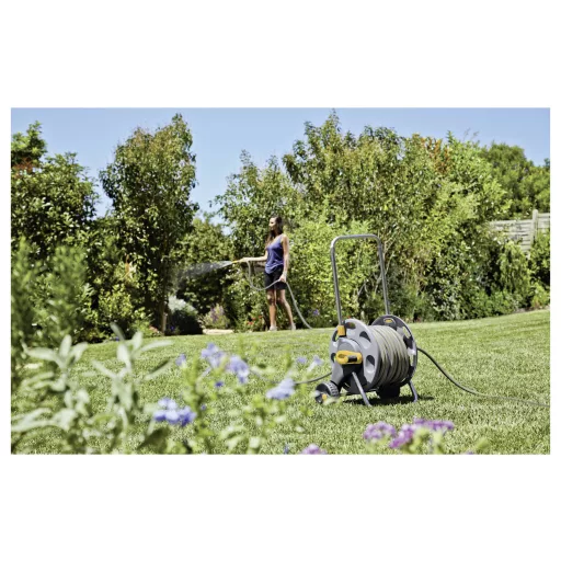 Hozelock 2432R0000 Hozelock Schlauchwagen mit 20m Schlauch Tömlőkocsi 20 m 1 db Szürke