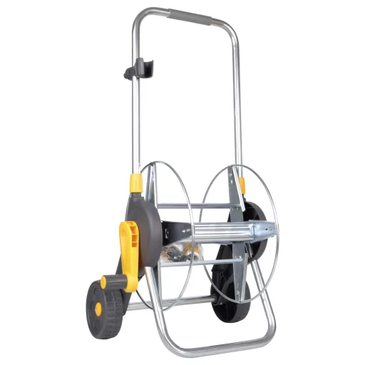 Hozelock 2437R0000 Hozelock montierter Metallschlauchwagen für 60m Schlauch 1/2 Tömlőkocsi 1/2 coll 1 db