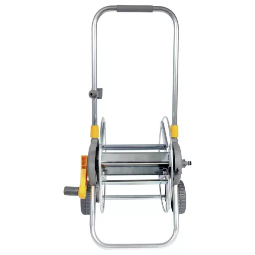 Hozelock 2437R0000 Hozelock montierter Metallschlauchwagen für 60m Schlauch 1/2 Tömlőkocsi 1/2 coll 1 db