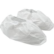   Cimco 140259 Eldobható, rugalmas szalaggal ellátott cipővédők, 10 pár Fehér
