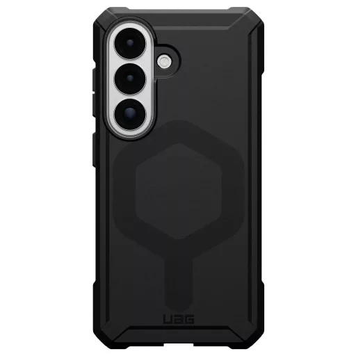 Urban Armor Gear Essential Case Samsung Galaxy S26 Fekete MagSafe kompatibilis, Mágnes modullal 214534114040