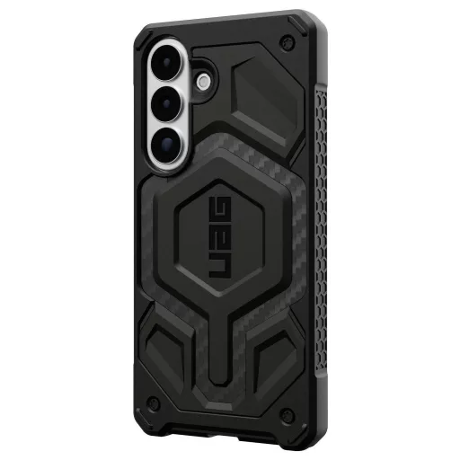 Urban Armor Gear Monarch Pro Case Samsung Galaxy S26+ Karbon MagSafe kompatibilis, Mágnes modullal 214514114242