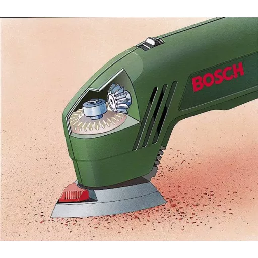 Bosch Home and Garden PDA 180 0603339003920 Delta csiszoló B osztályos áru (sérült/hiányos csomagolás) 180 W 92 x 92 x 92 mm