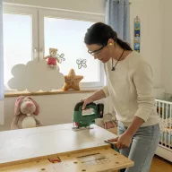   Bosch Home and Garden Easy Saw 18V-70 B osztályos áru (sérült/hiányos csomagolás) Akkus beszúrú fűrész 0603012000920 akku nélkül 18 V