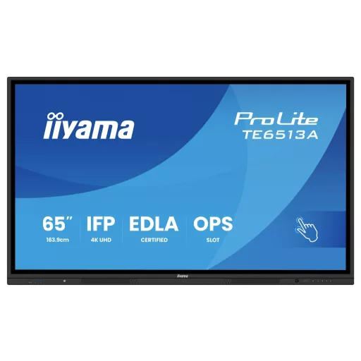 Iiyama Digital Signage kijelző EEK: G (A - G) 163.9 cm 64.5 coll