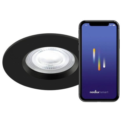 Nordlux 2210500003 Don Smart 3-Kit Beépítő gyűrű EEK: G (A - G) LED Fekete