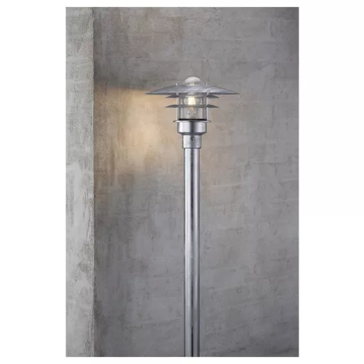 Nordlux 71428031 Lønstrup 32 Verzinkt Terelőoszlop lámpa E27 Ónozott