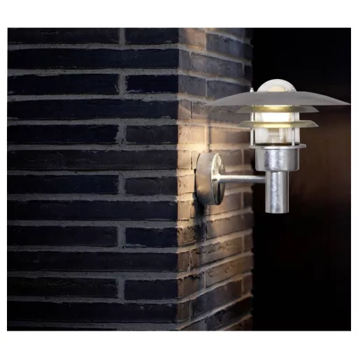 Nordlux Lønstrup 32 Verzinkt 71411031 Fali lámpa E27 Ónozott