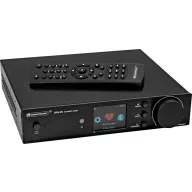   Omnitronic DRS-95 Asztali internetrádió DAB+, FM, Internet Táviránytóval Fekete