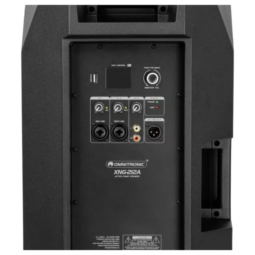 Omnitronic XNG-212A Aktív PA hangfal 12 coll 250 W 1 db