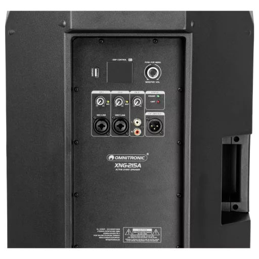 Omnitronic XNG-215A Aktív PA hangfal 15 cm 300 W 1 db