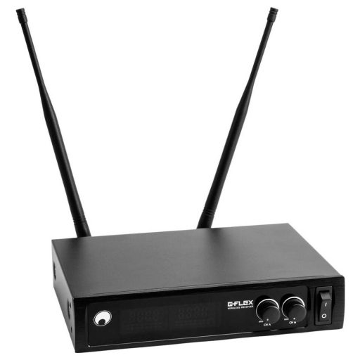 Vezeték nélküli mikrofon készlet Omnitronic UHF E-FLEX 2
