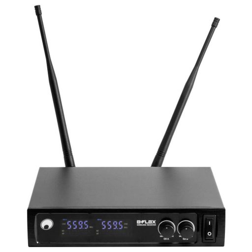 Vezeték nélküli mikrofon készlet Omnitronic UHF E-FLEX 2