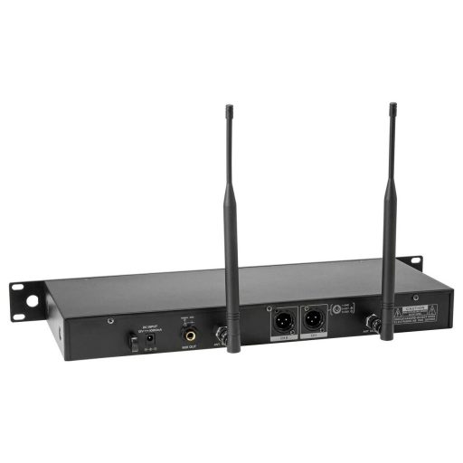 Vezeték nélküli mikrofon készlet Omnitronic UHF-602