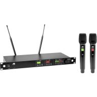 Vezeték nélküli mikrofon készlet Omnitronic UHF-602