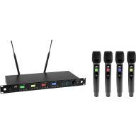 Vezeték nélküli mikrofon készlet Omnitronic UHF-604