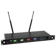 Vezeték nélküli mikrofon készlet Omnitronic UHF-604