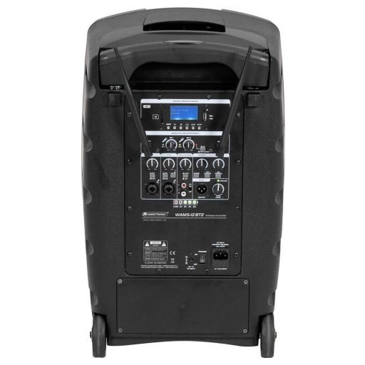Omnitronic WAMS-12BT2 Hordohzató PA hangfal Akkuról üzemeltetett, Hálózatról üzemeltetett 1 db