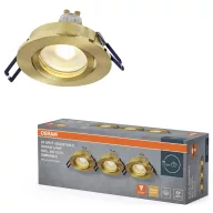   OSRAM HOMELIGHTING 4058075853553 Mennyezeti fényszóró, LED-es mennyezeti fényszóró GU10