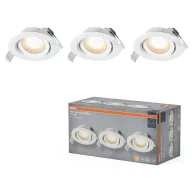   OSRAM HOMELIGHTING 4099854595653 Mennyezeti fényszóró, LED-es mennyezeti fényszóró Fehér