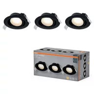   OSRAM HOMELIGHTING 4099854595677 Mennyezeti fényszóró, LED-es mennyezeti fényszóró Fekete