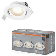   OSRAM HOMELIGHTING 4099854595745 Mennyezeti fényszóró, LED-es mennyezeti fényszóró Fehér