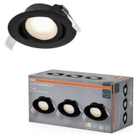   OSRAM HOMELIGHTING 4099854595769 Mennyezeti fényszóró, LED-es mennyezeti fényszóró Fekete