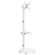   Reflecta TV Stand 43P-2020T weiß TV talp 43,2 cm (17) - 109,2 cm (43) Dönthető, Csuklóval mozgatható, Forgatható, Állítható magasságú Készülék tartó