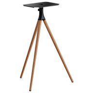   Reflecta Projector Stand Elegant BW schwarz / Walnuss Padlóállvány Dönthető, Csuklóval mozgatható, Forgatható