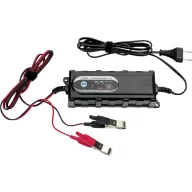   Platinet 13313 Autós töltőkészülék, Automatikus töltő 6 V, 12 V 1 A, 3.8 A