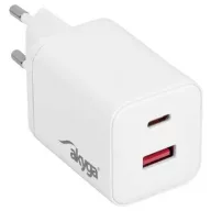 Akyga USB-s töltőkészülék 45 W USB-C®, USB-A Fehér