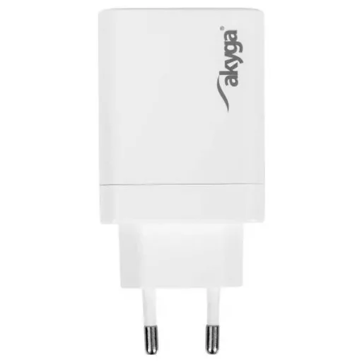 Akyga USB-s töltőkészülék 65 W USB-C®, USB-A Fehér