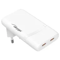 Akyga USB-s töltőkészülék 65 W USB-C® Fehér