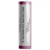 Akyga Speciális akku Lítiumion 3.6 V 6000 mAh 1 db