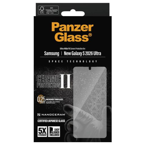 PanzerGlass Kijelzővédő üveg Samsung Galaxy S26 Ultra 1 db PG51433