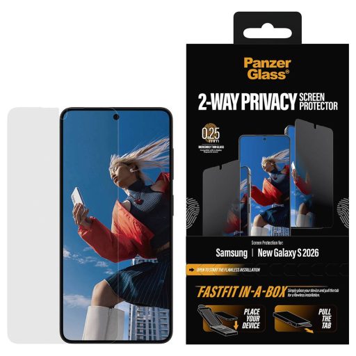 PanzerGlass Kijelzővédő üveg belátás védelemmel Samsung Galaxy S26 1 db PG52412