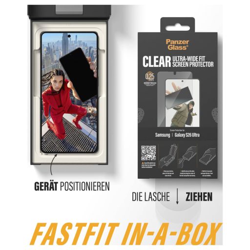 PanzerGlass Kijelzővédő üveg Samsung Galaxy S26 Ultra 1 db PG56378