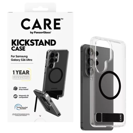 PanzerGlass Hátlap Samsung Galaxy S26 Ultra Átlátszó Induktív töltés, Álló funkció CR12202