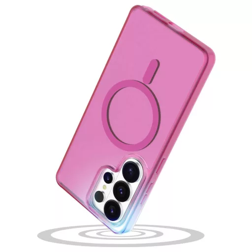 Cellularline Hátlap Samsung Galaxy S26 Ultra Rózsaszín Induktív töltés FROSTYMAGALS26UP