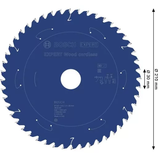 Bosch Accessories 2608902160 2608902160 Körfűrészlap Fogak száma (collonként): 48 1 db