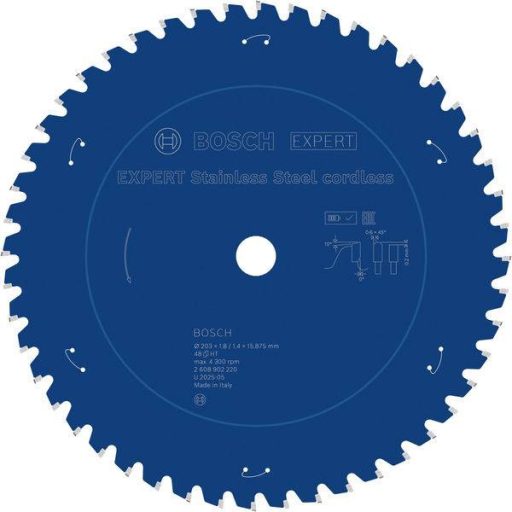 Bosch Accessories 2608902220 2608902220 Körfűrészlap Fogak száma (collonként): 48 1 db