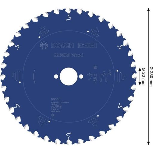 Bosch Accessories 2608902165 2608902165 Körfűrészlap Fogak száma (collonként): 36 1 db