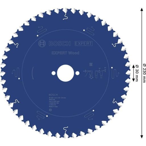 Bosch Accessories 2608902166 2608902166 Körfűrészlap Fogak száma (collonként): 48 1 db
