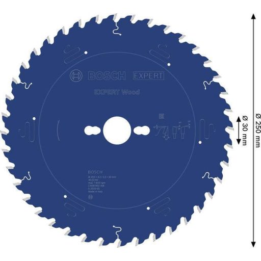 Bosch Accessories 2608902168 2608902168 Körfűrészlap Fogak száma (collonként): 40 1 db