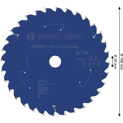 Bosch Accessories 2608902234 2608902234 Körfűrészlap Fogak száma (collonként): 32 1 db