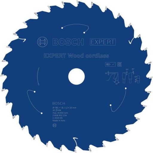 Bosch Accessories 2608902234 2608902234 Körfűrészlap Fogak száma (collonként): 32 1 db