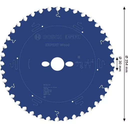 Bosch Accessories 2608902238 2608902238 Körfűrészlap Fogak száma (collonként): 40 1 db