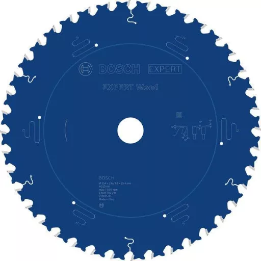 Bosch Accessories 2608902241 2608902241 Körfűrészlap Fogak száma (collonként): 40 1 db